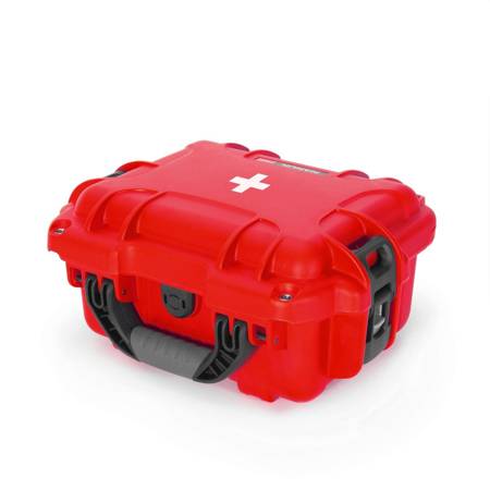 Skrzynia transportowa Nanuk 905 czerwona - First Aid apteczka